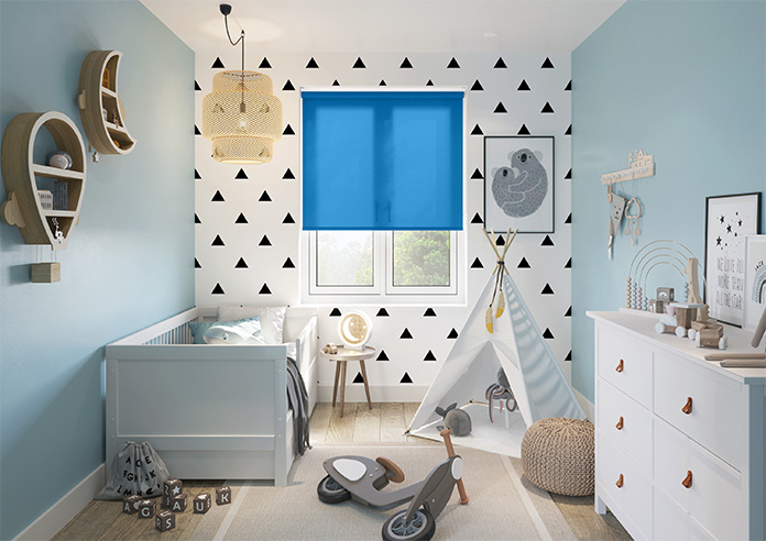 Roma (FR), Azure - Twist&Fit Roller Blind - Image 8